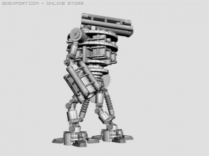 war robot 3D Model