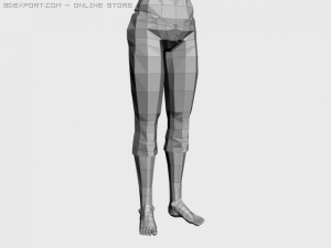 femail body Modelo 3D