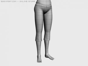 femail body 3D Model