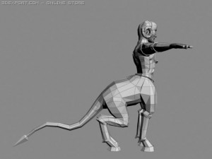 game character Model 3D