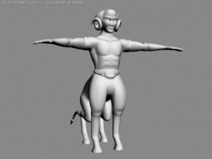 game character Model 3D