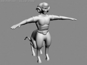 game character Model 3D