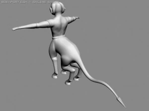 game character 3D Model