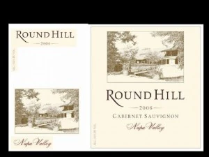 lege wijnfles roundhill 3D Model