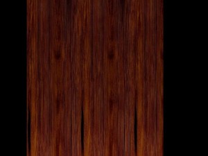 wood and leather chair 3D Модель