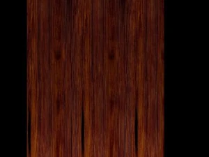 wood and leather chair 3D Model