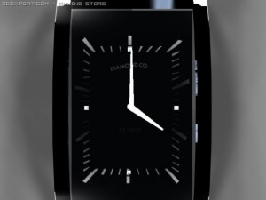 diamond and co wrist watch 3D Model