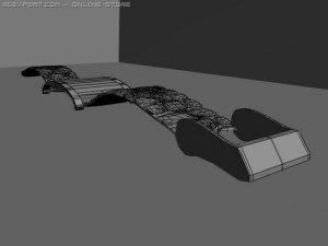 diamond and co wrist watch 3D Model