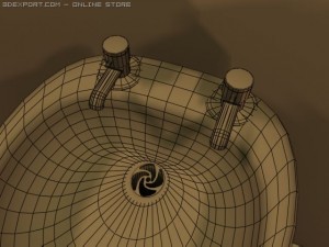 bathroom sink Modèle 3D