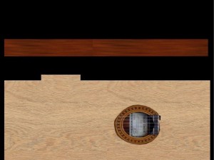 acoustic guitar Modèle 3D