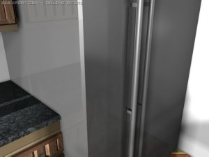 kitchen design Modello 3D