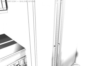 kitchen design Modello 3D