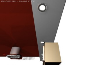 kitchen design Modello 3D