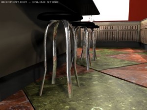 kitchen design Modello 3D