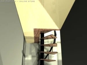 stylish bedroom 3D Model