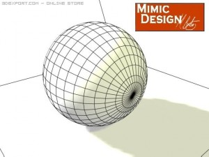 beach ball 3Dモデル