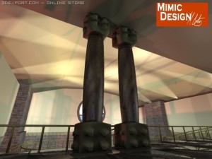 grand hall 3D मॉडल