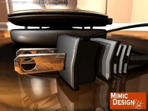 krom su ısıtıcısı 3D Model