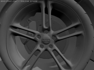 audi r8 accurate model Modelo 3D