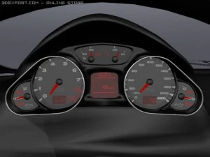 audi r8 doğru model 3D Model