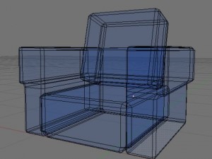 sofa  single person 3D Model