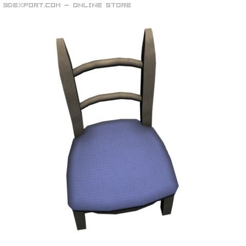 dining chair 3Dモデル .c4d .max .obj .3ds .fbx .stl .blend 