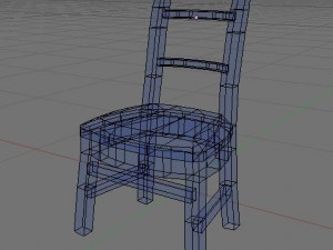 dining chair 3Dモデル