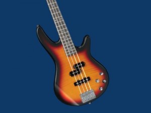 electric bass guitar Modèle 3D