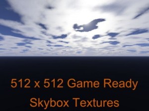 morning cloudy skybox CG Textures