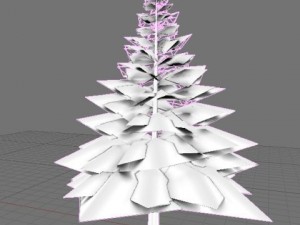 healthy tree low polygon 3D Model