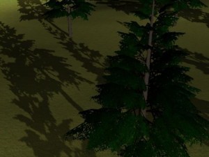 healthy tree low polygon 3D Model