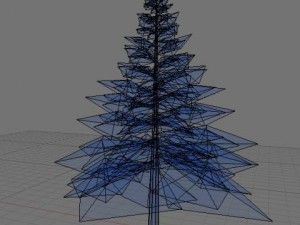 healthy tree low polygon 3D Model