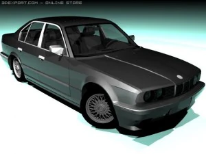 bmw 535i e34 Modello 3D