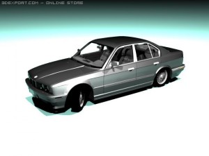 bmw 535 i e34 3D मॉडल