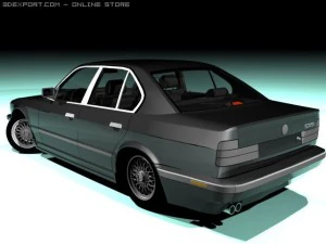 bmw 535 i e34 3D Model