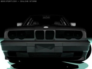 bmw 535 i e34 3D Model