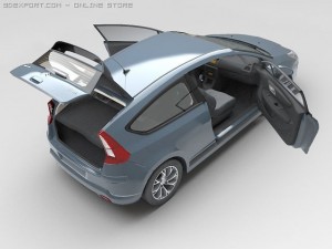 citroen c4 coupe 3D Model