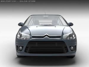 citroen c4 coupe 3D Model