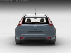 citroen c4 coupe 3D Model