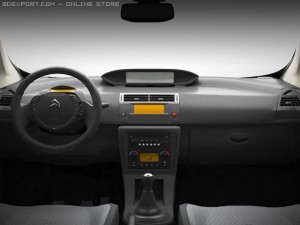 citroen c4 coupe 3D Model