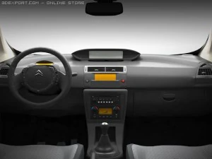 citroen c4 coupe 3D Model