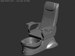 nailchair Modelo 3D