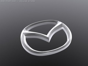 mazda logo Modelo 3D