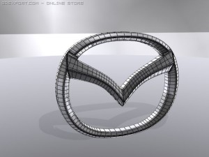 mazda logo 3D Model