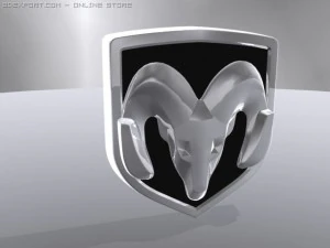 dodge logo 3D Model