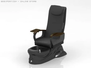 cadeira de unhas Modelo 3D