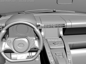 lexus lfa 3D 모델