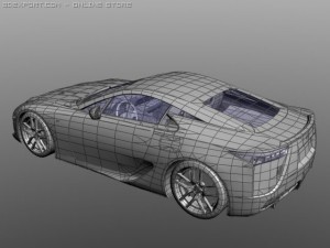 lexus lfa 3D 모델