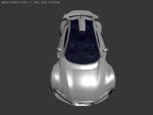 citroen survolt 3D 模型