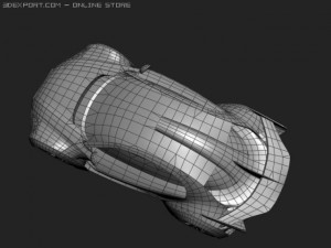 citroen survolt 3D 模型
